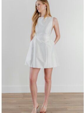 Naya - Satin Mini Dress By Watters